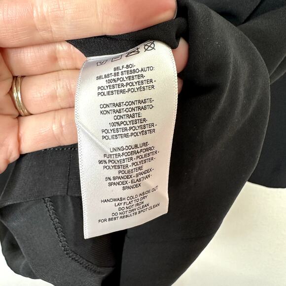 NEW Helsi Josephine Black Gold Crystal Rope Asymmetric Long Sleeve Mini Dress - Picture 8 of 8